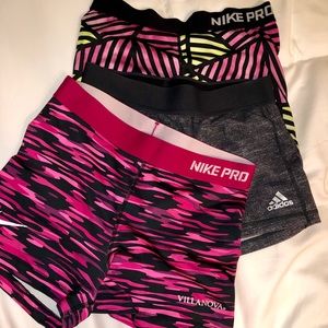 Compression Shorts (Pack of Three)